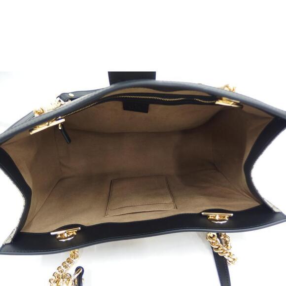 GUCCI GG Supreme Padlock Chain Shoulder Bag - Picture 5 of 6